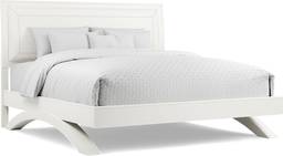 3 pc king upholstered arch bed