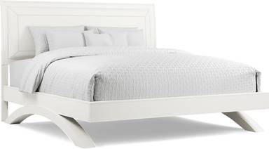 3 pc king upholstered arch bed