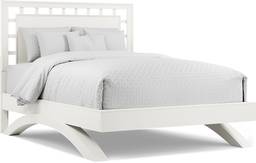3 pc queen lattice arch bed