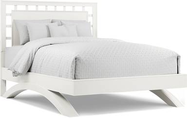 3 pc queen lattice arch bed