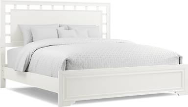 3 pc queen lattice bed