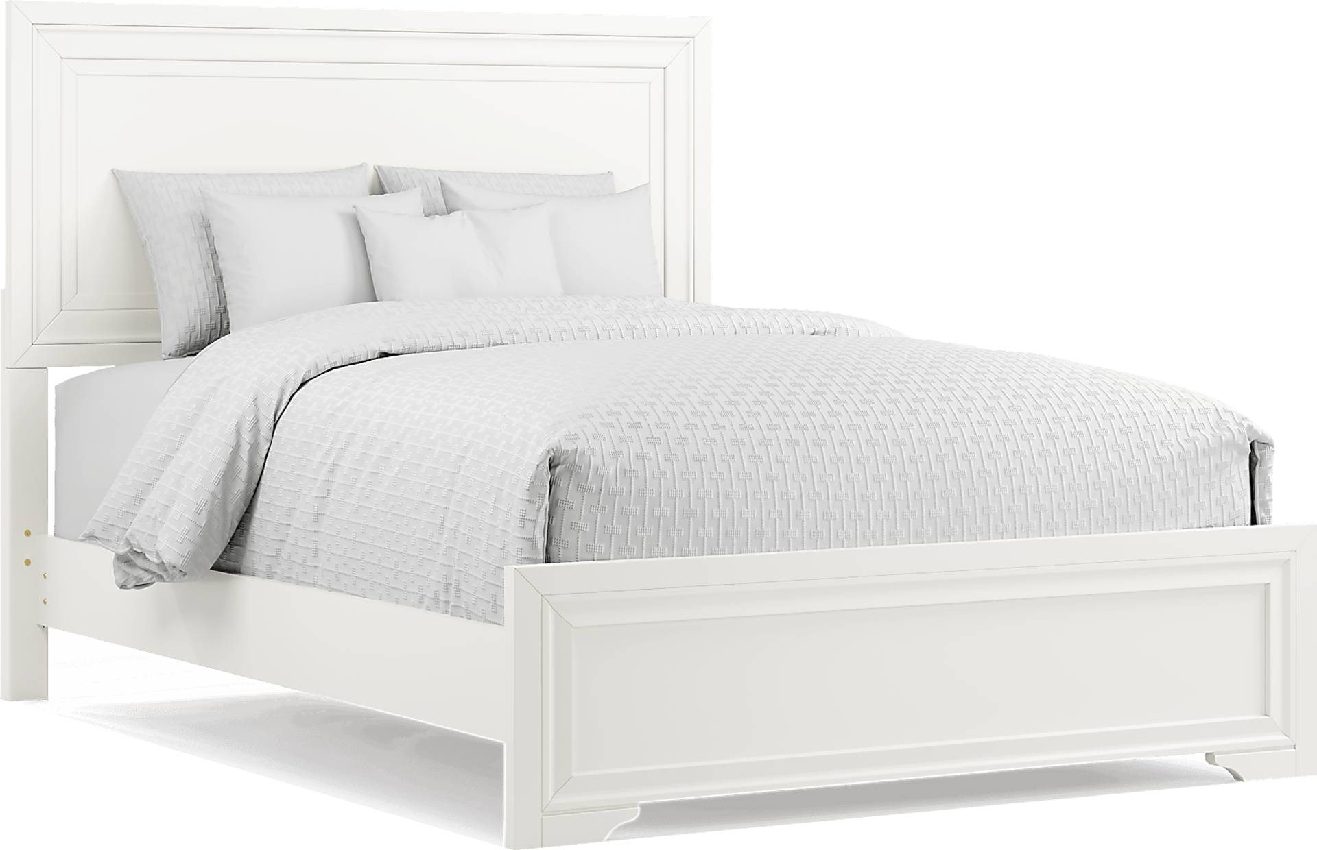 3 pc queen panel bed