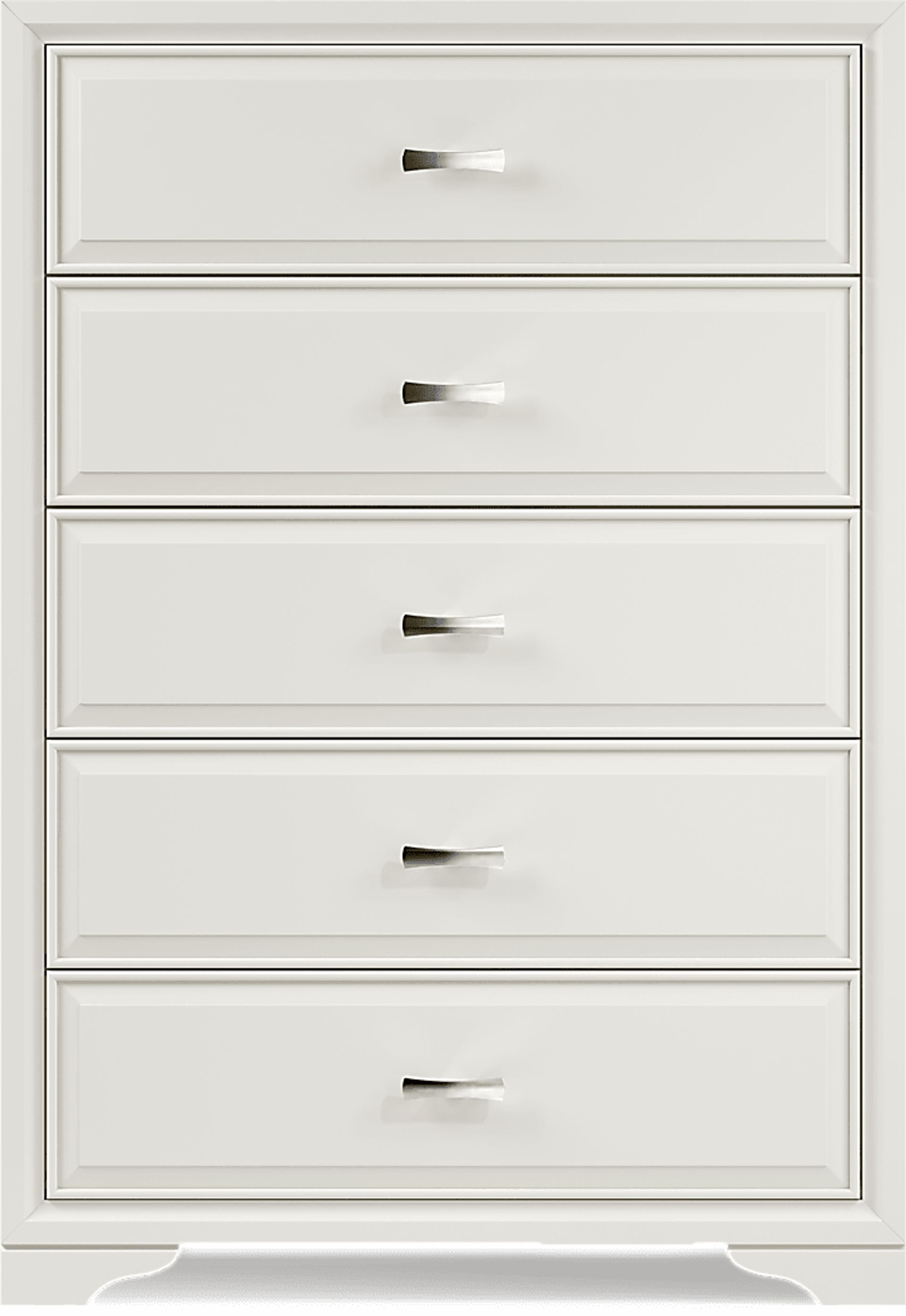 Belcourt White 5 Pc Queen Panel Bedroom - Image 7