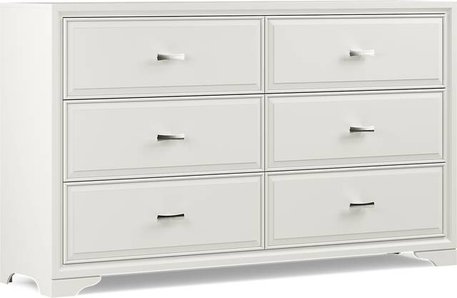 Belcourt White 5 Pc King Upholstered Bedroom - Thumbnail - Image 8