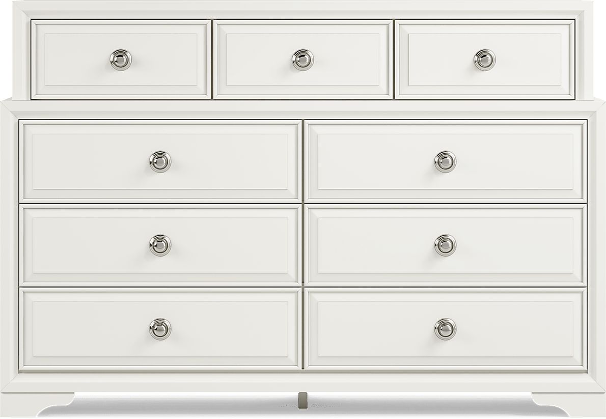 Belcourt White Colors,White Gallery Dresser Rooms To Go