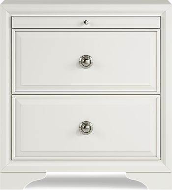 Belcourt White Nightstand