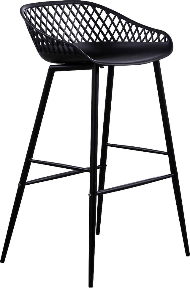 Belcross Black Outdoor Barstool - Thumbnail - Image 3