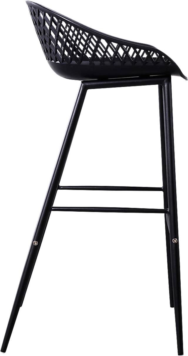 Belcross Black Outdoor Barstool - Thumbnail - Image 4