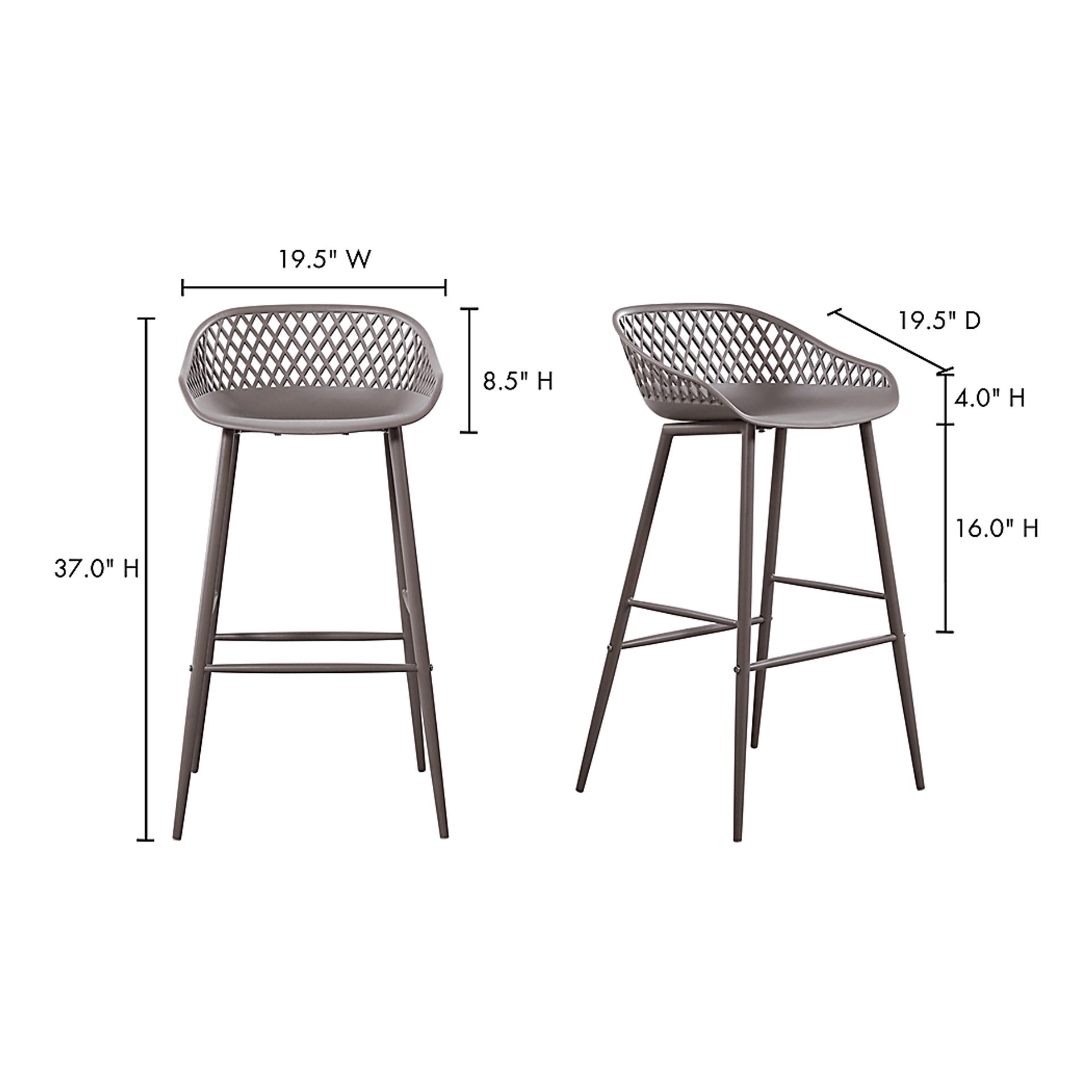 Belcross Gray Outdoor Barstool - Image 7