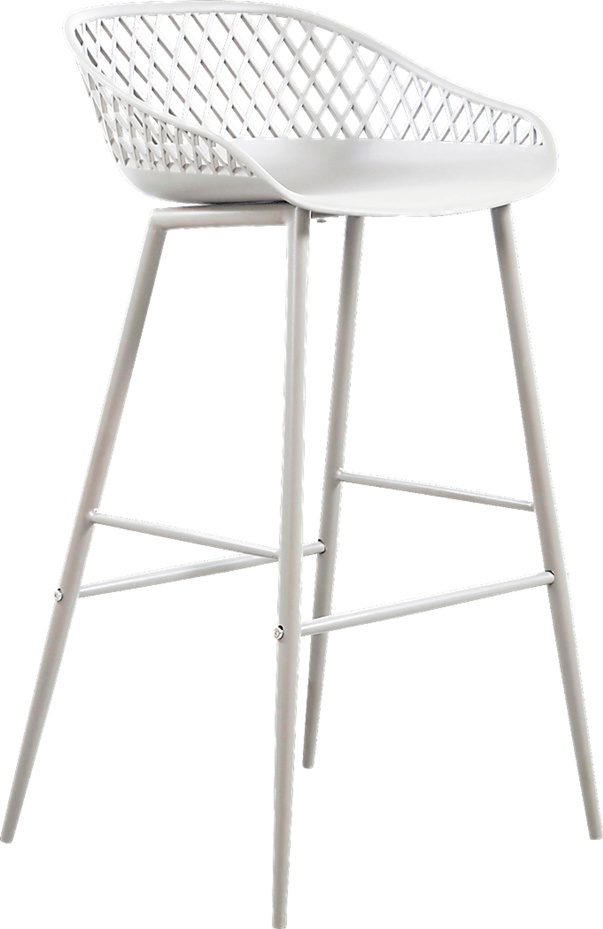 Belcross White Outdoor Barstool, Set of 2 - Image 2