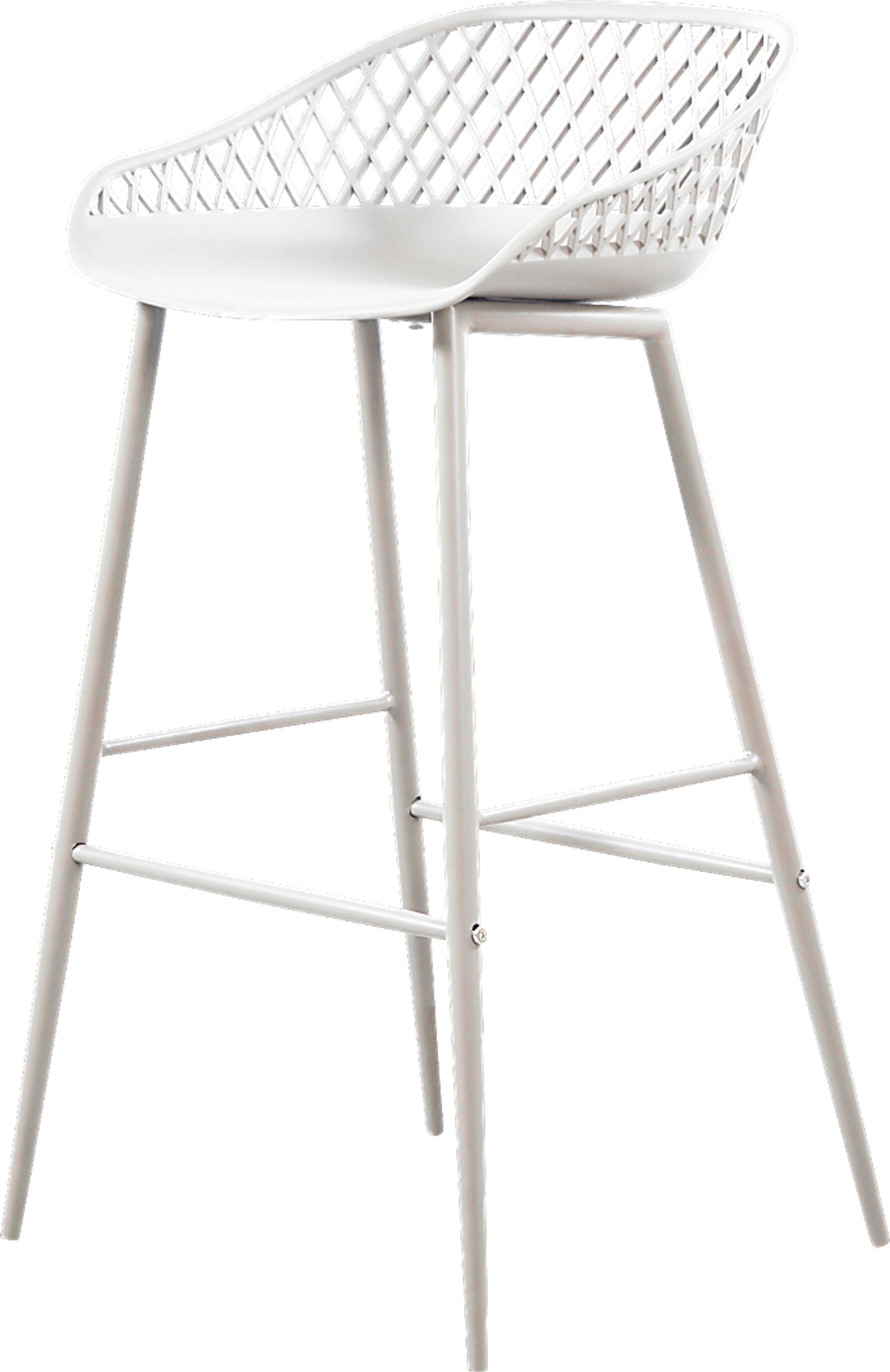 Belcross White Outdoor Barstool, Set of 2 - Image 3