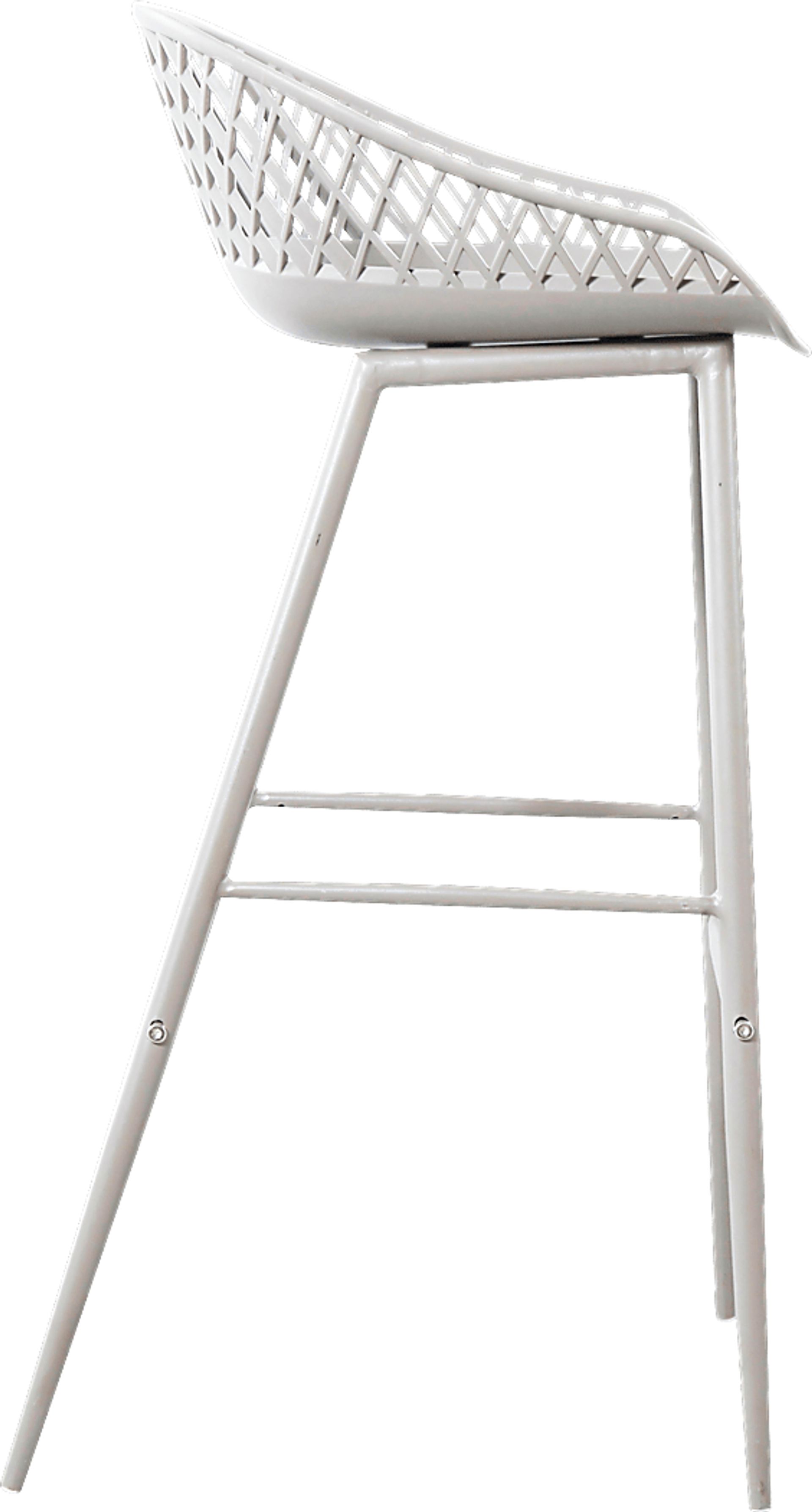 Belcross White Outdoor Barstool, Set of 2 - Image 4