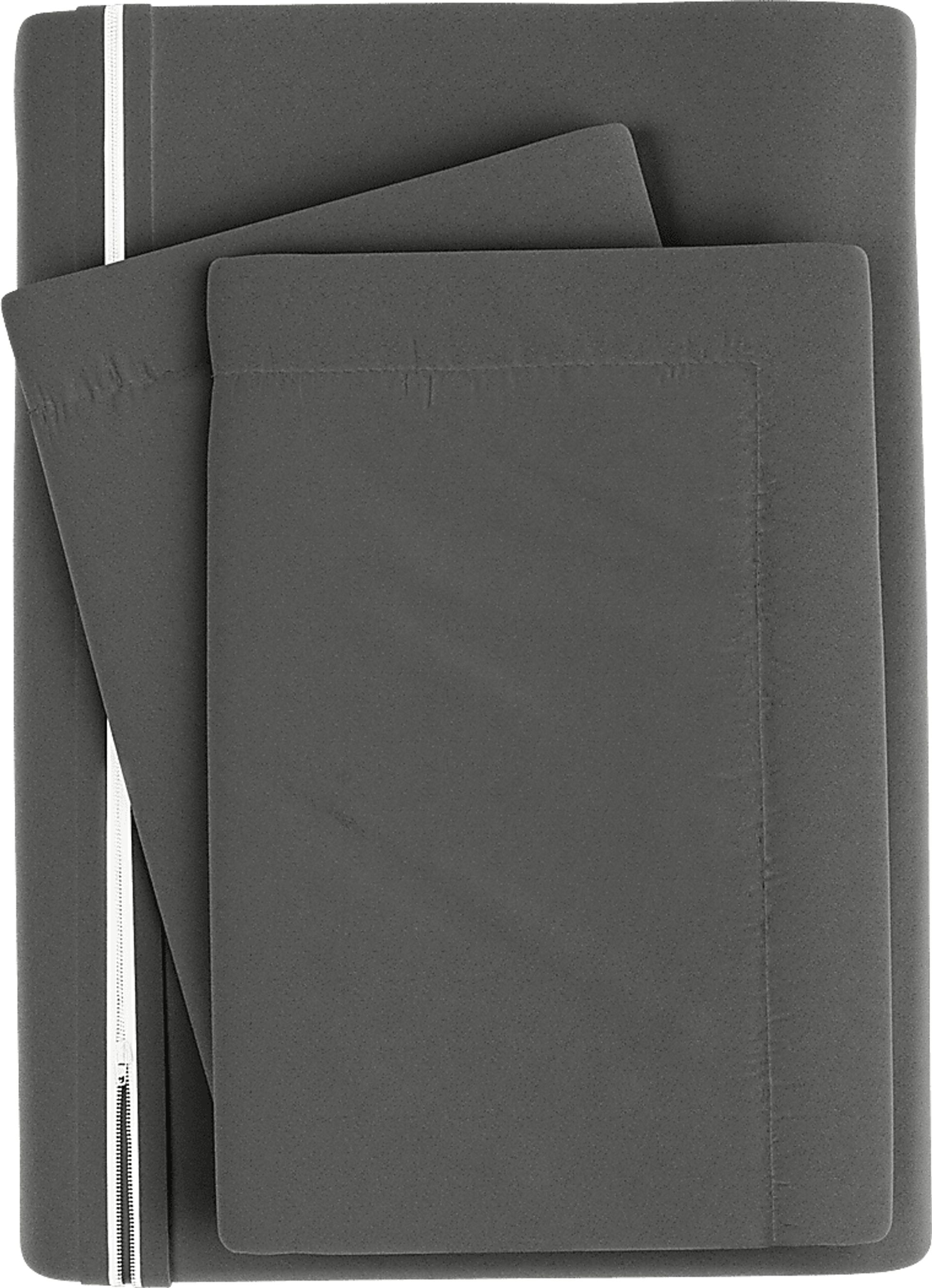 Belden Landing I Gray 3 Pc King Duvet Set - Image 3