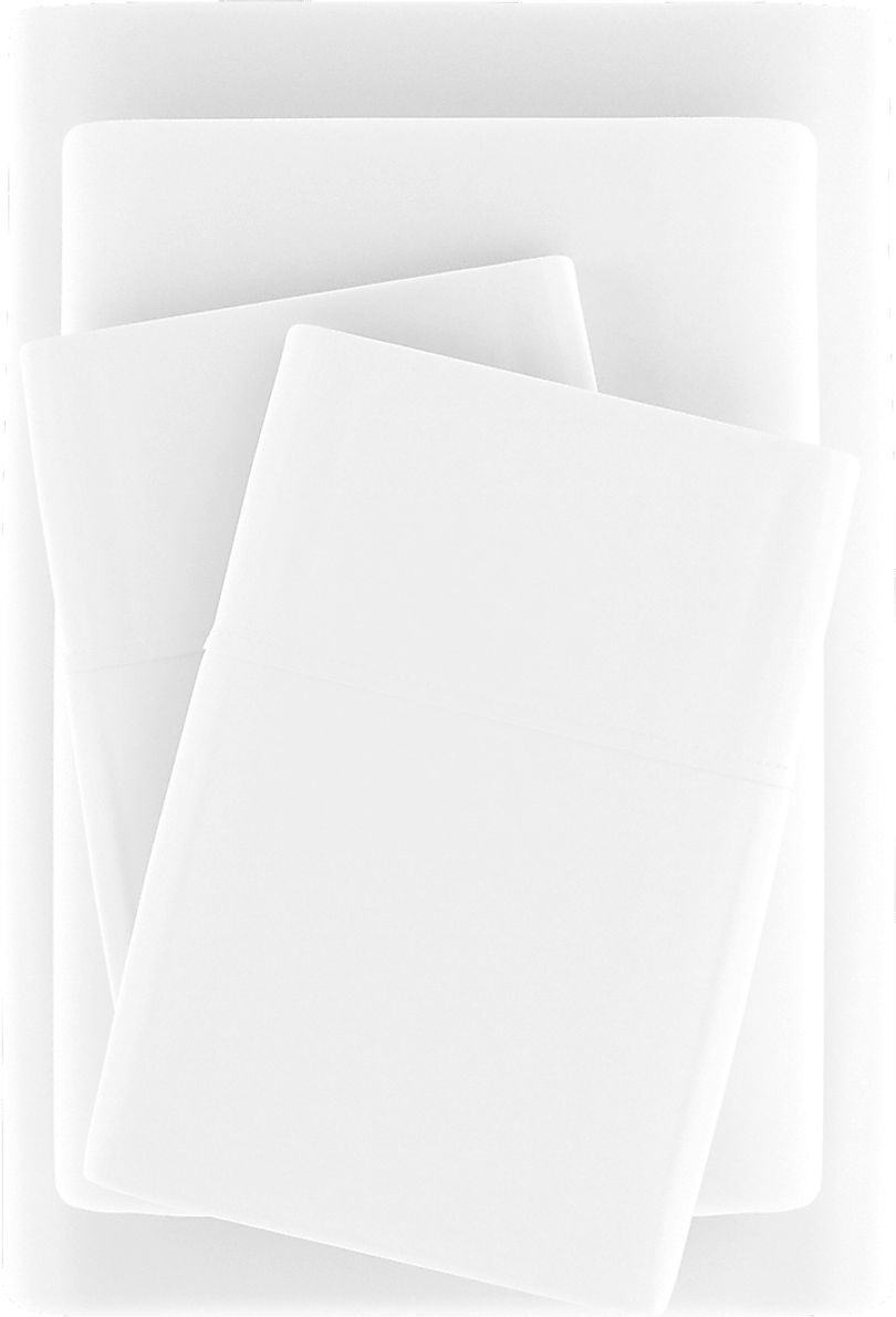 Belden Landing White 4 Pc Queen Bed Sheet Set