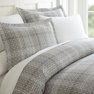 Belden Landing XIV Gray 4 Pc Queen Bed Sheet Set