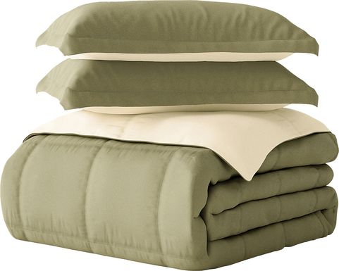 Belden Landing XXXIV Sage 3 Pc Queen Comforter Set