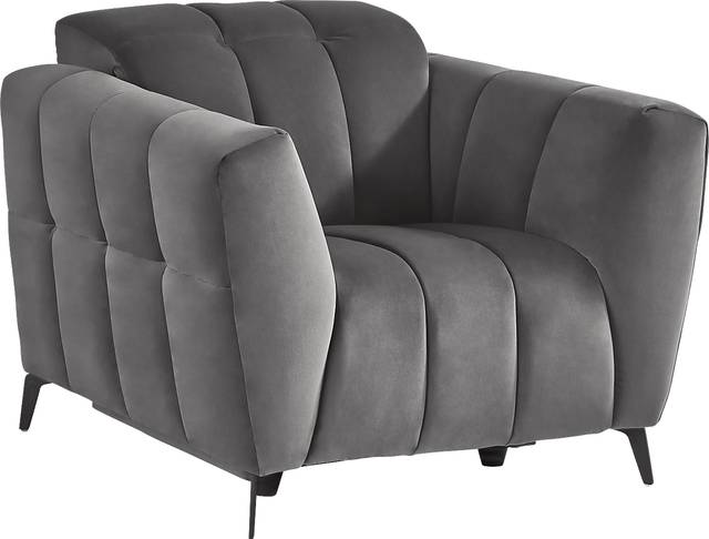 Belden Place Gray Dual Power Recliner - Thumbnail - Image 1