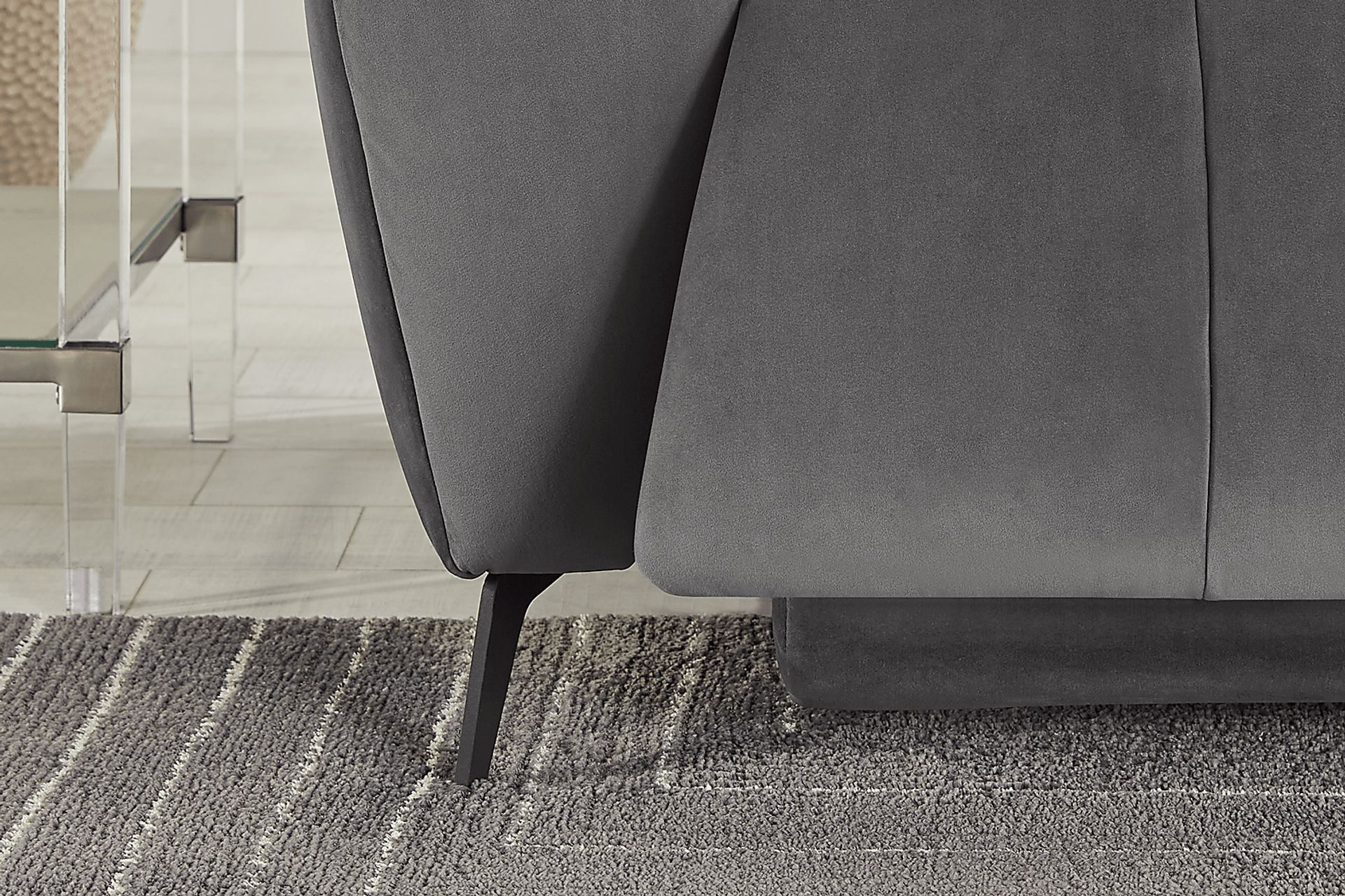 Belden Place Gray Dual Power Reclining Sofa - Image 6