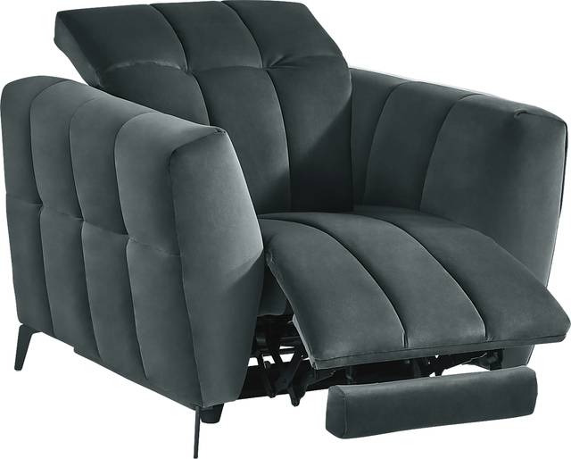 Belden Place Teal Dual Power Recliner - Thumbnail - Image 3