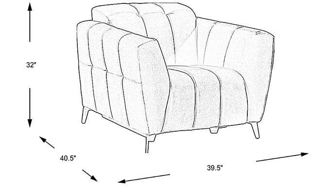 Dimension Image. Please refer to the Dimension Tab on this page for dimension details.