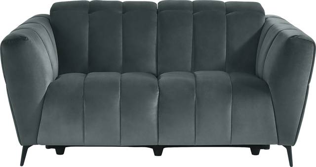 Belden Place Teal Dual Power Reclining Loveseat - Thumbnail - Image 4