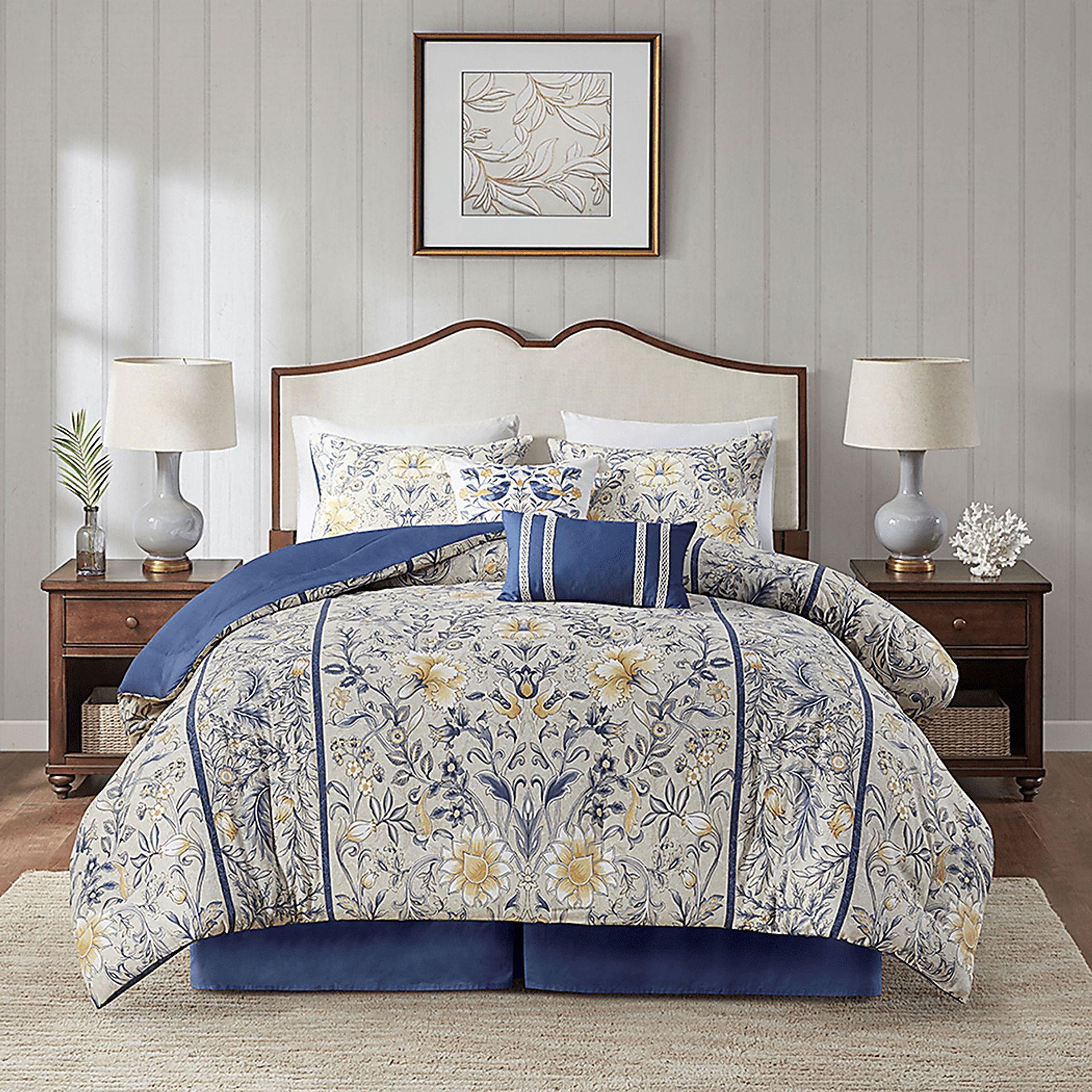 Belenne Multi 6pc King Comforter Set - Image 3