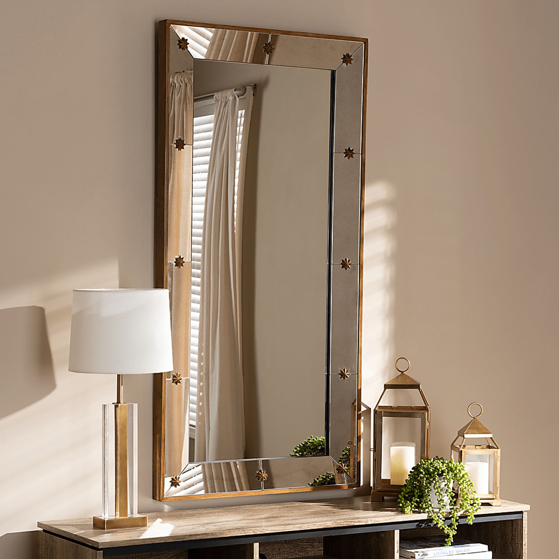 Beles Gold Mirror - Image 2