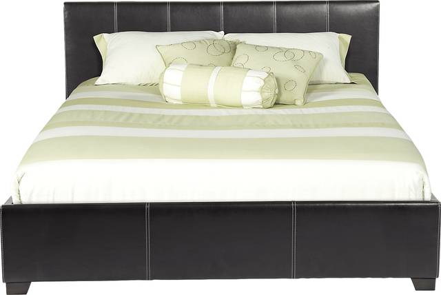 Belfair Brown 3 Pc Queen Bed - Thumbnail - Image 1