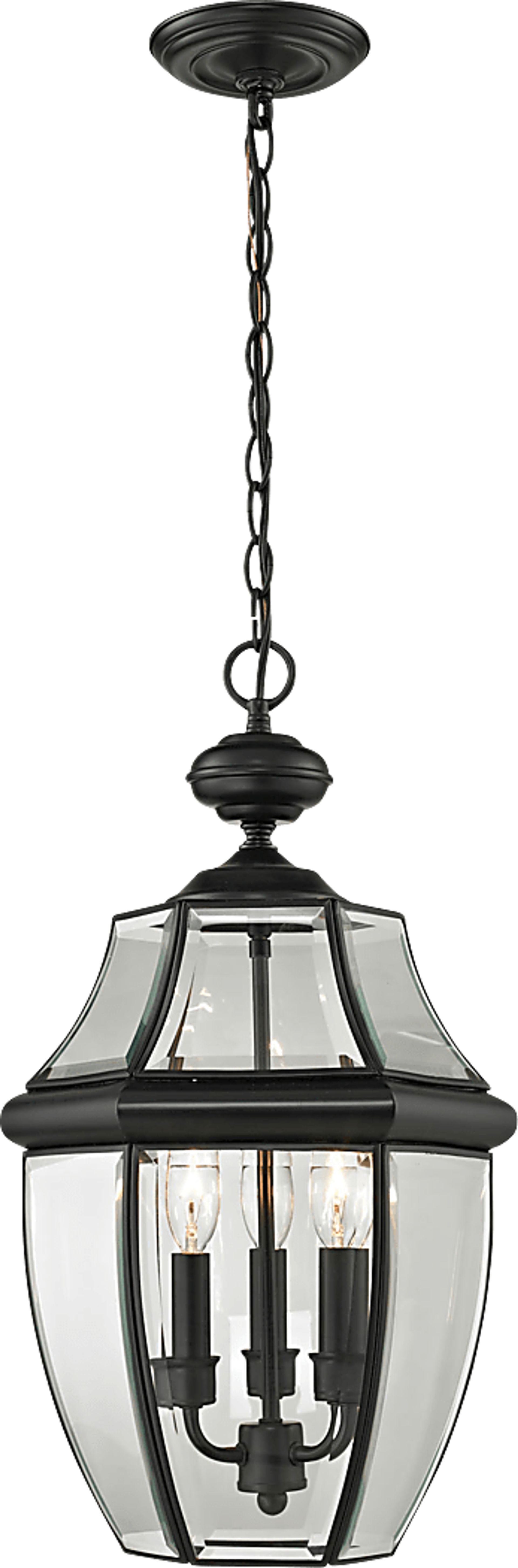 Belfast Black Outdoor Chandelier - Image 1