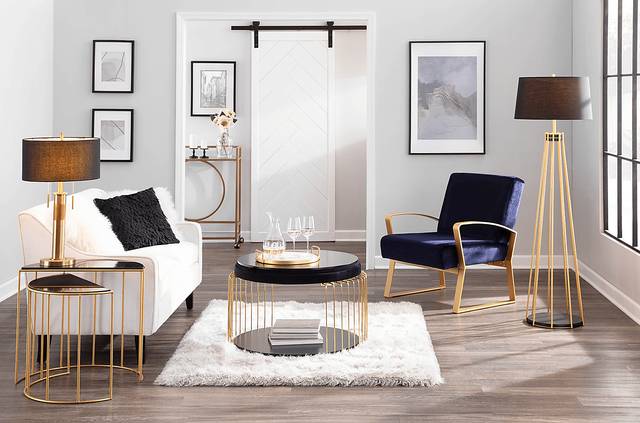 Belgradelane Black Cocktail Table - Thumbnail - Image 12