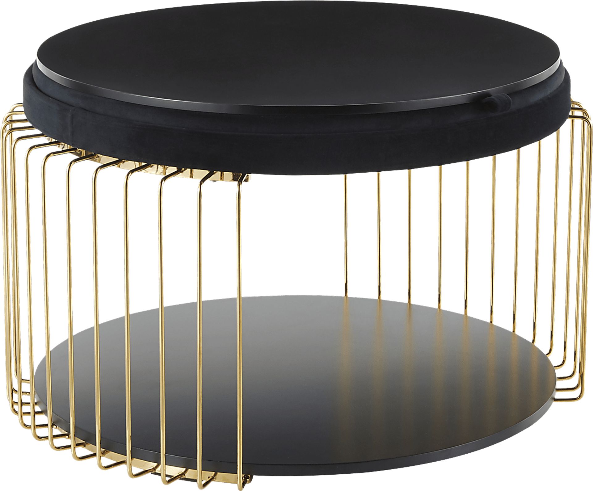 Belgradelane Black Cocktail Table - Image 2