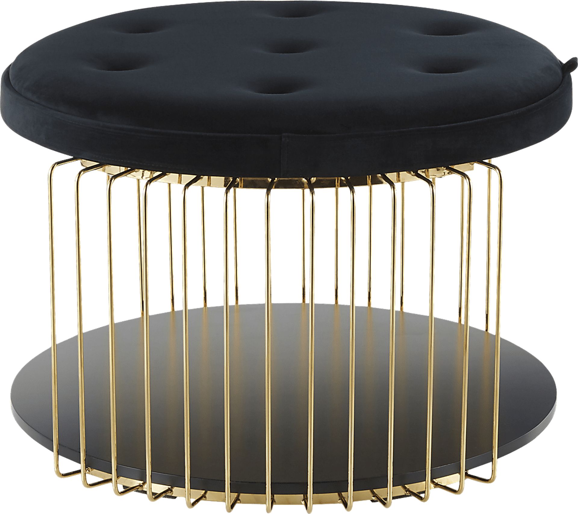 Belgradelane Black Cocktail Table - Image 3