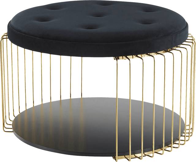 Belgradelane Black Cocktail Table - Thumbnail - Image 4