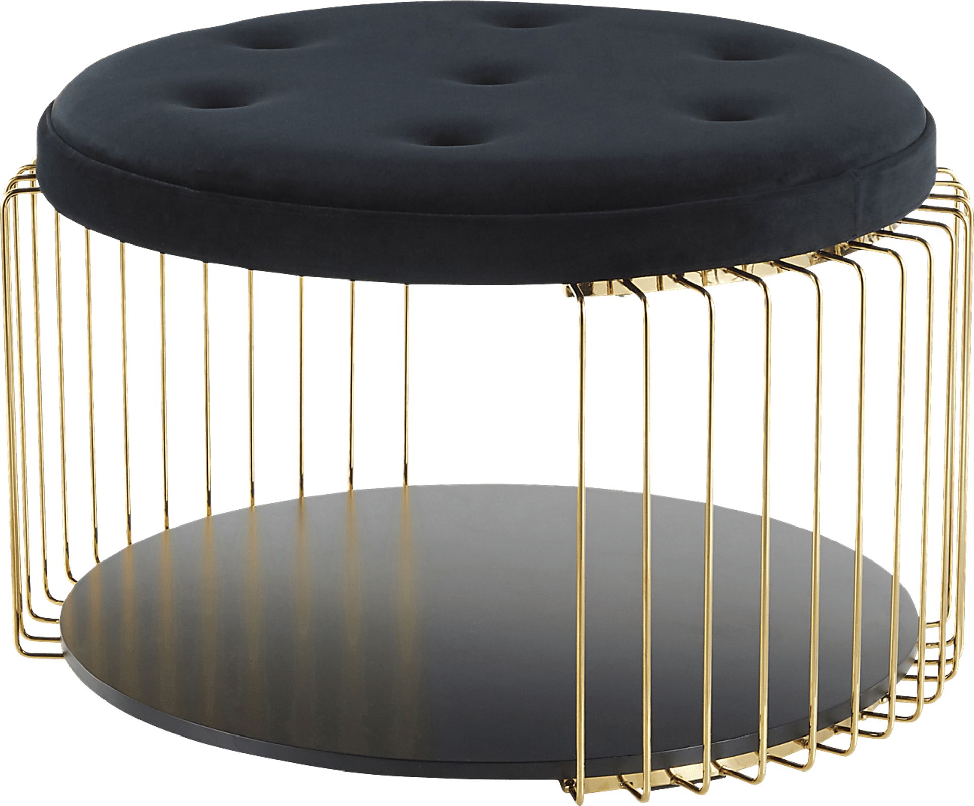 Belgradelane Black Cocktail Table - Image 4