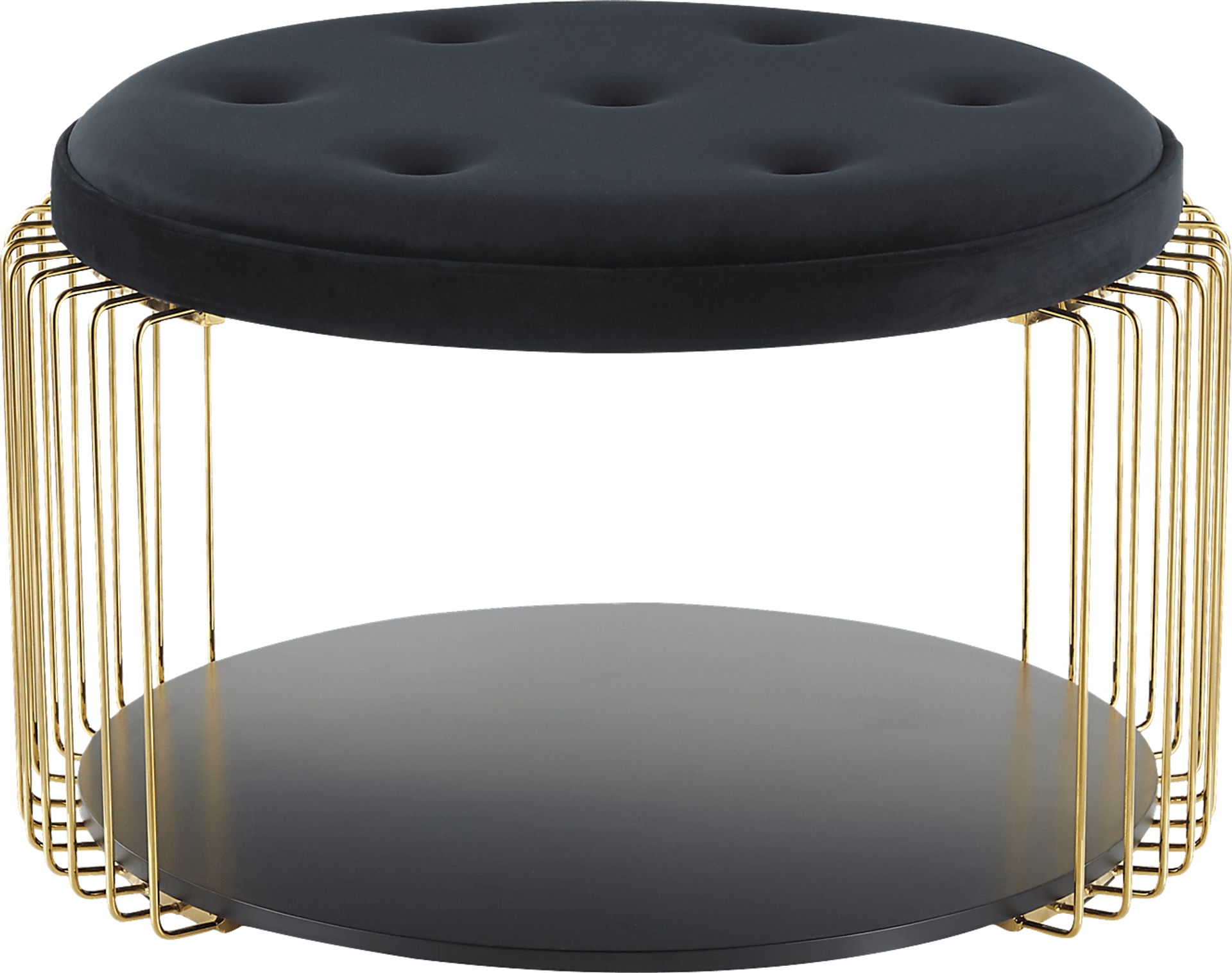 Belgradelane Black Cocktail Table - Image 5