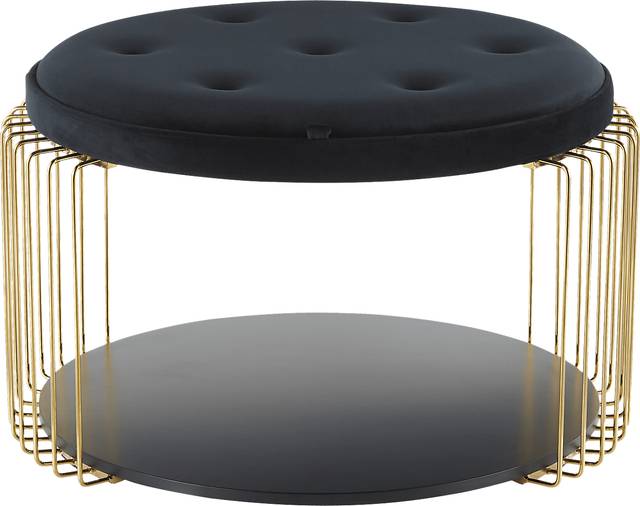 Belgradelane Black Cocktail Table - Thumbnail - Image 6