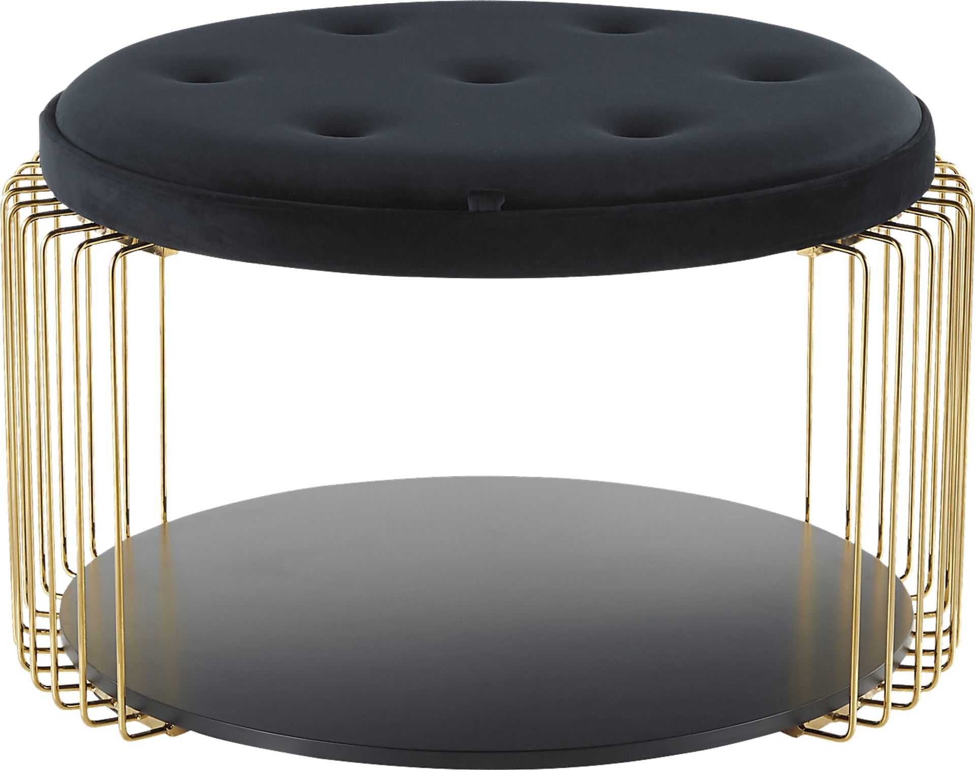Belgradelane Black Cocktail Table - Image 6