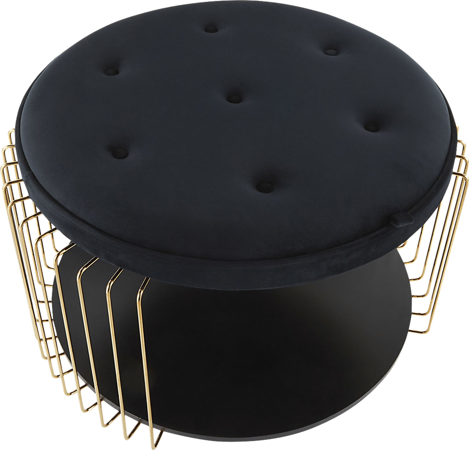Belgradelane Black Cocktail Table - Image 7
