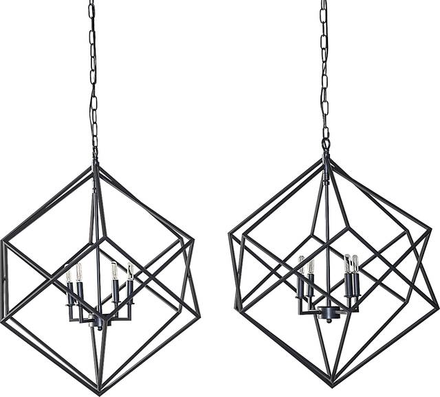 Belgravia Post Black Chandelier - Thumbnail - Image 2