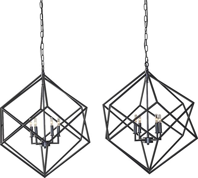 Belgravia Post Black Chandelier - Thumbnail - Image 3