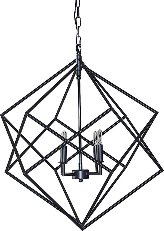 Belgravia Post Black Chandelier - Thumbnail - Image 1