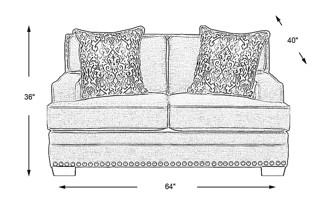 Belhaven Beige Loveseat
