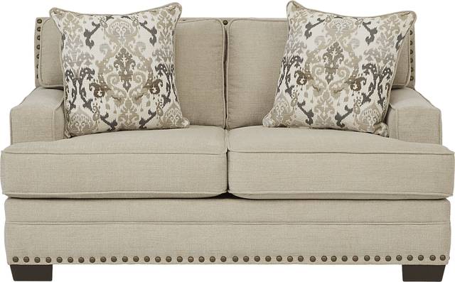 Belhaven Beige Loveseat - Thumbnail - Image 1