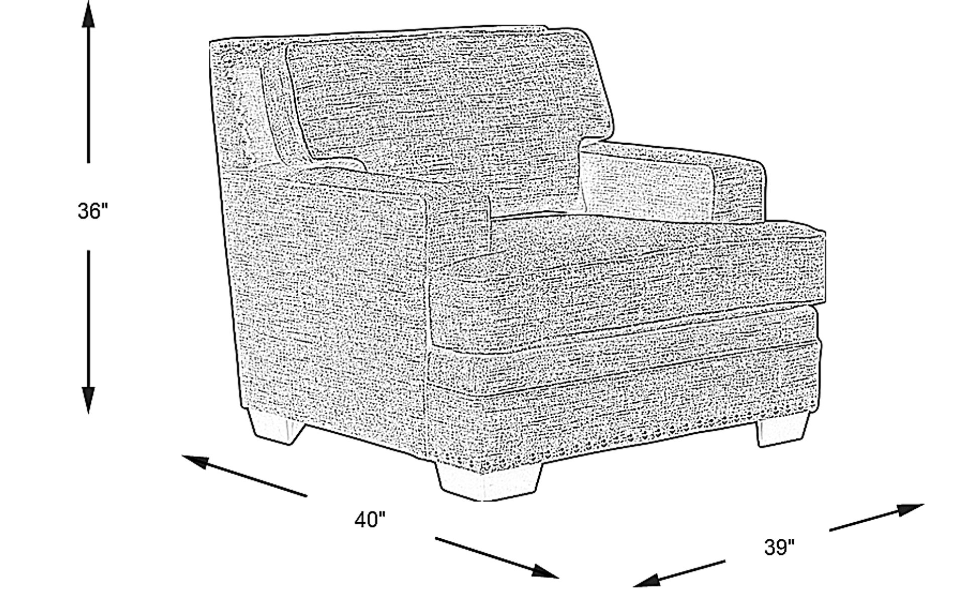 Dimension Image. Please refer to the Dimension Tab on this page for dimension details.