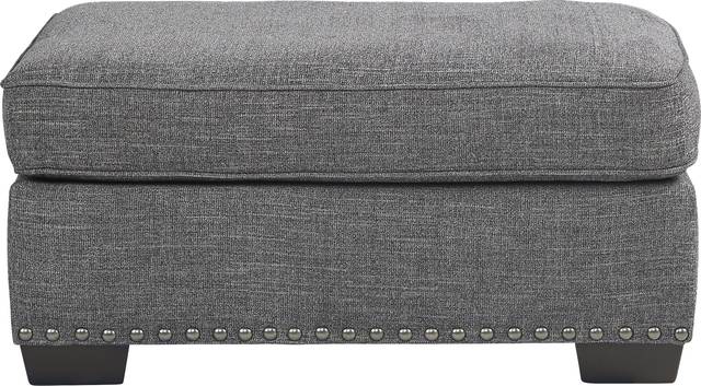 Belhaven Graphite Ottoman - Thumbnail - Image 2