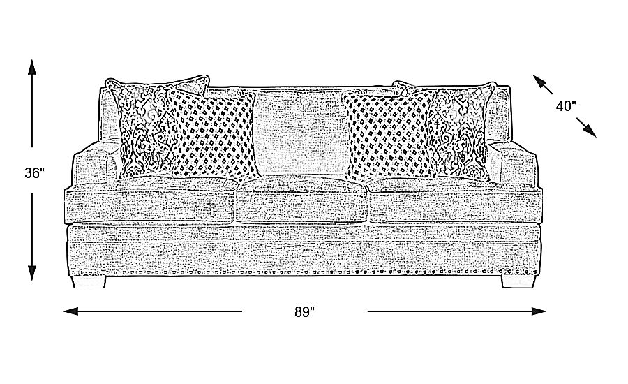 Belhaven Graphite Sofa Rooms To Go