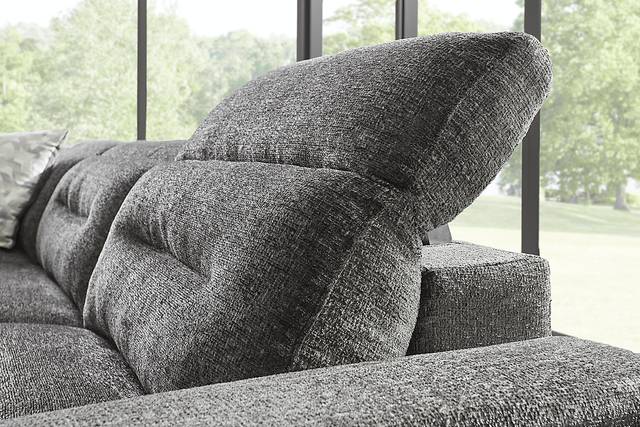Belia Gray 8 Pc Dual Power Reclining Sectional Living Room - Thumbnail - Image 7
