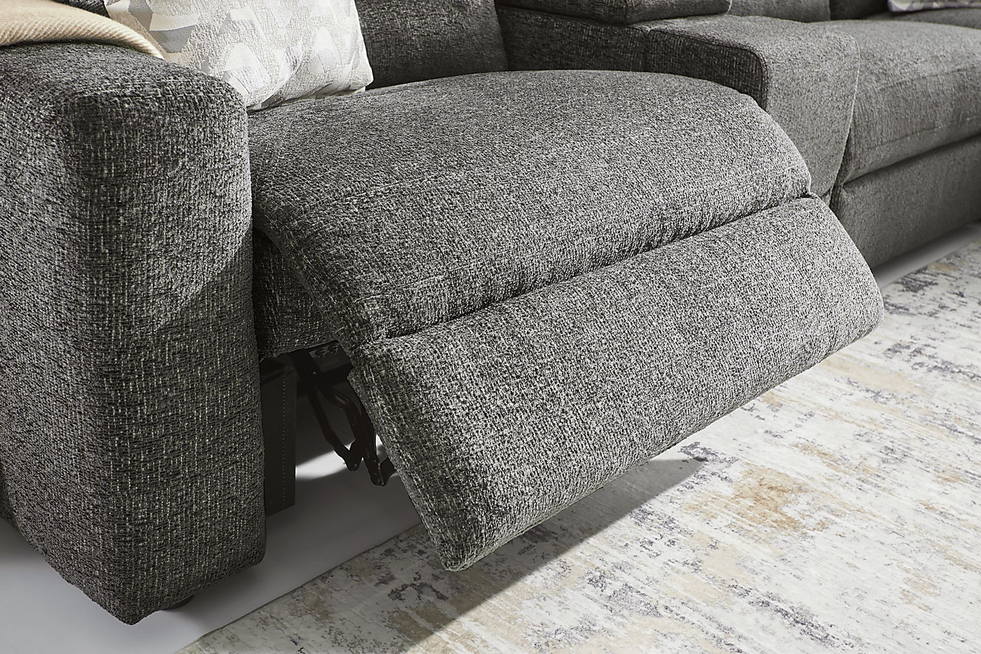 Belia Gray 6 Pc Dual Power Reclining Sectional - Image 16