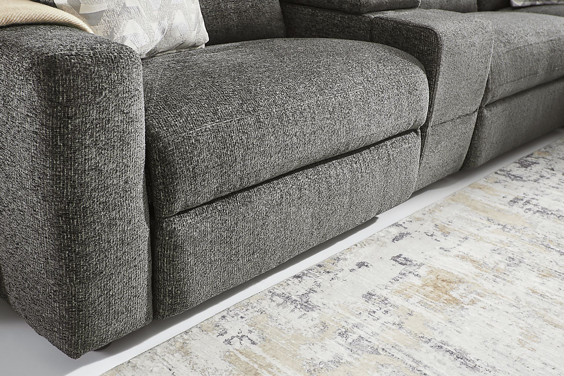 Belia Gray 6 Pc Dual Power Reclining Sectional - Image 17