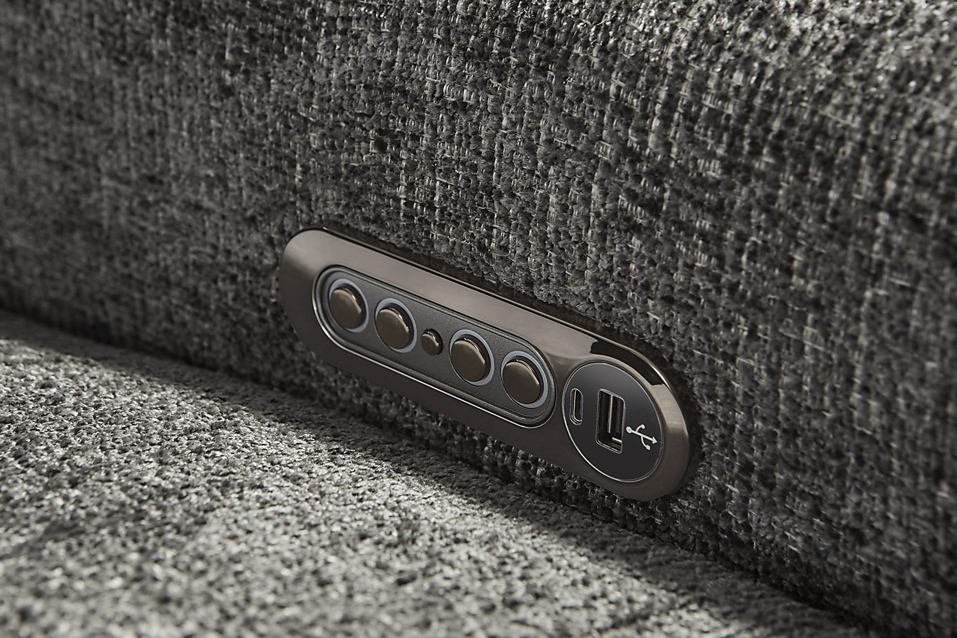 Belia Gray 6 Pc Dual Power Reclining Sectional - Image 5